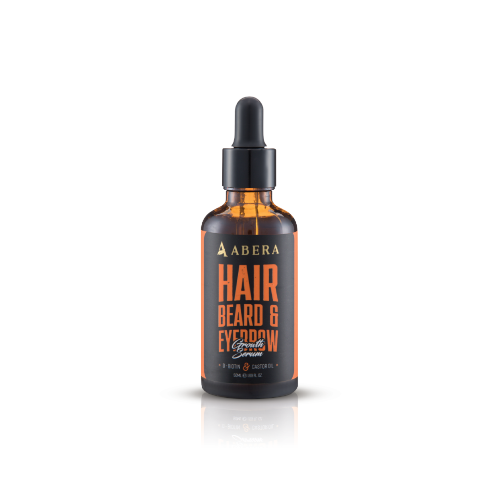 Abera Men Hair, Beard & Eyebrow Growth Serum 30ml