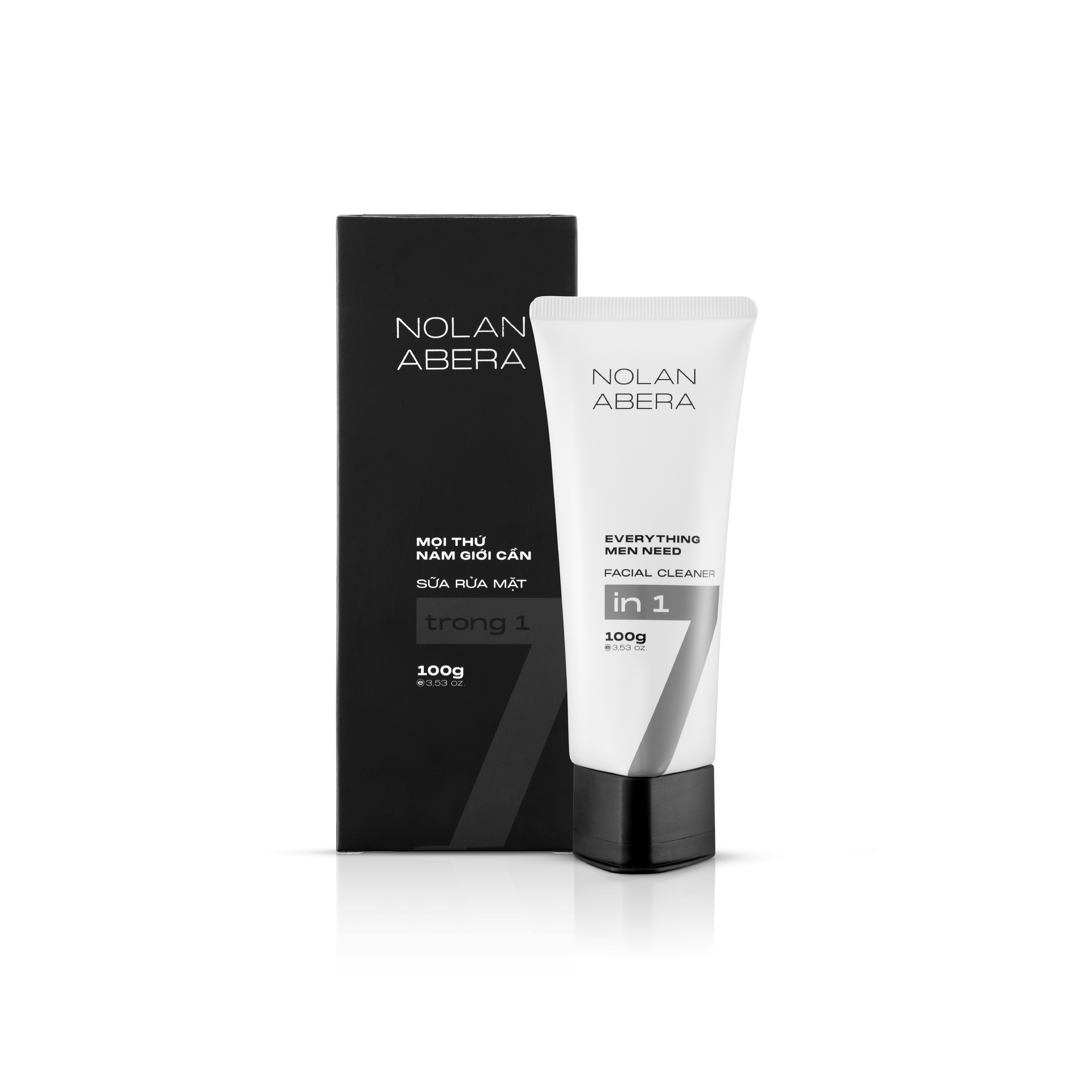 Abera Men Face Cleanser | Deep Cleanse, Oil Control & Skin Detox 100ml