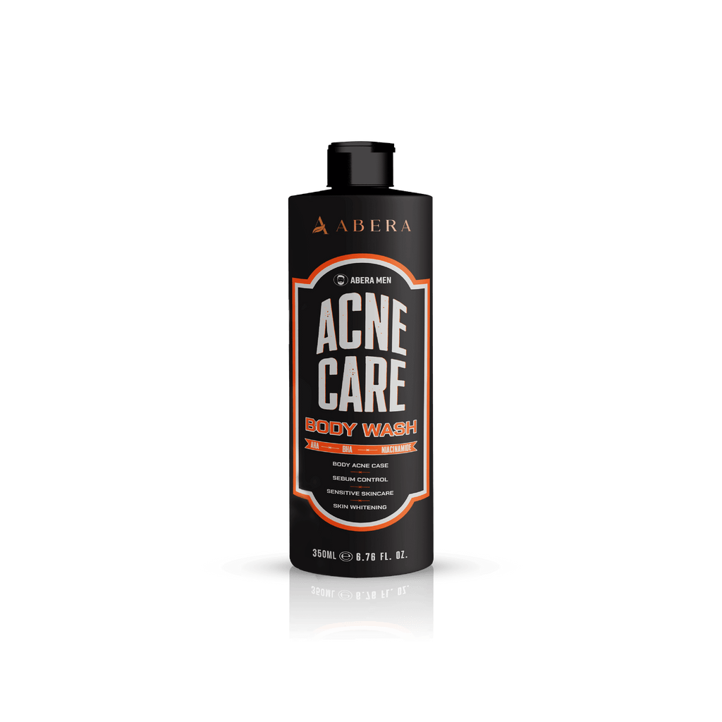 Abera Men AHA–BHA Body Wash 350ml | Deep Cleanse & Back Acne Solution for Men