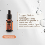 Abera Men Hair, Beard & Eyebrow Growth Serum 30ml
