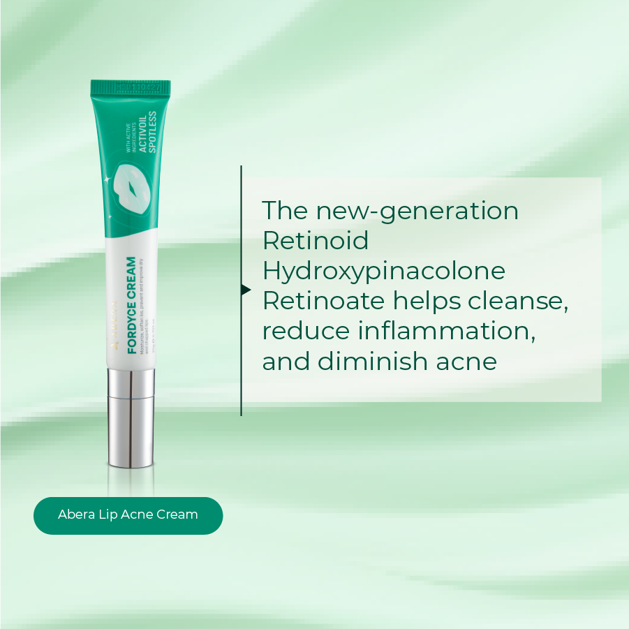 Abera Fordyce Lip Acne Cream 20ml | Gentle Care for Fordyce Spots & Lip Bumps