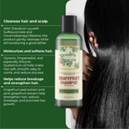 Abera Pink Grapefruit Shampoo 180ml | Gentle Clean & Nourishing Hair Care