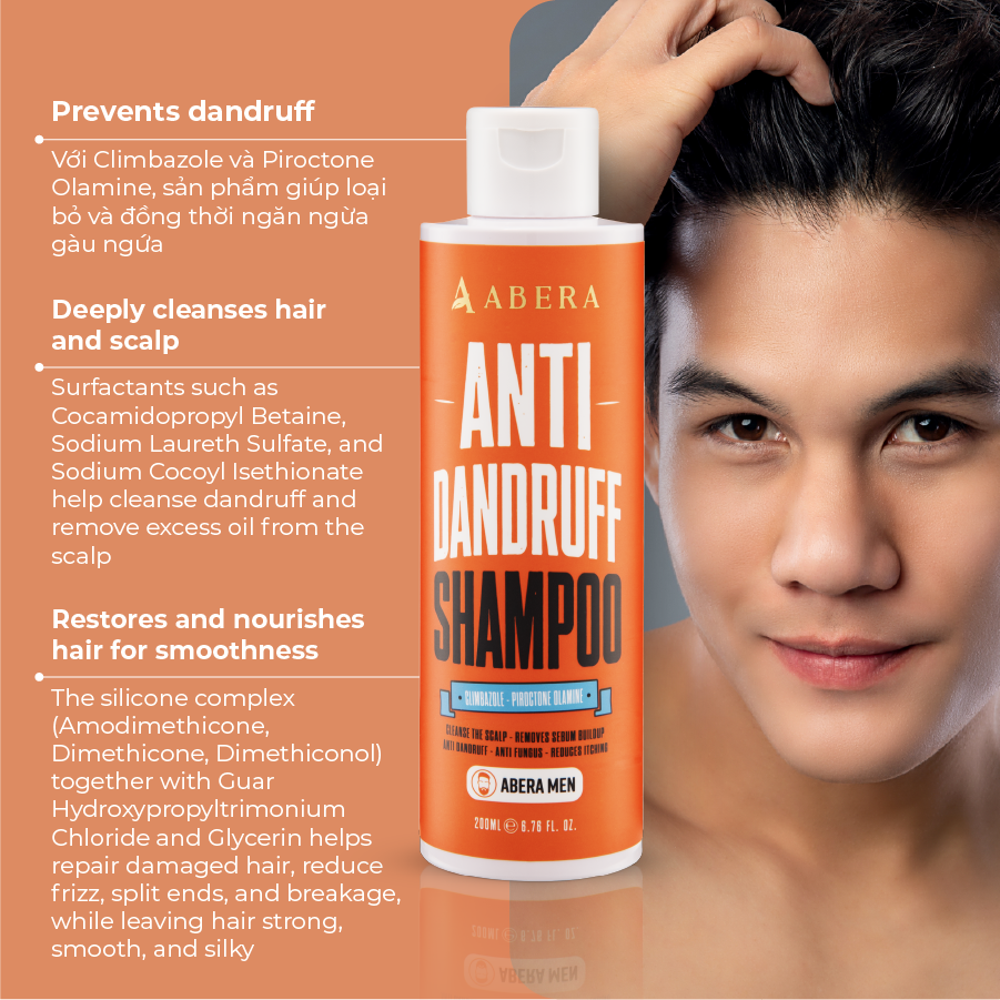 Abera Men Anti-Dandruff Shampoo 200ml