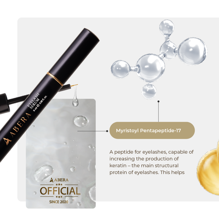 Abera eyelash growth serum 5ml