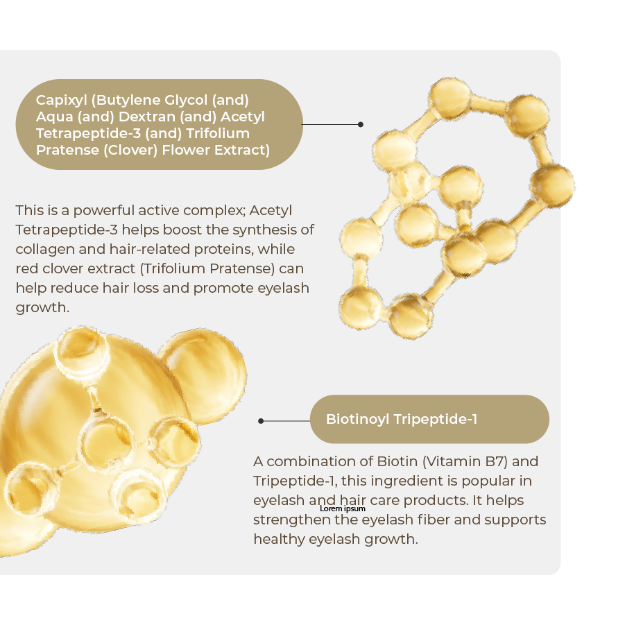 Abera eyelash growth serum 5ml