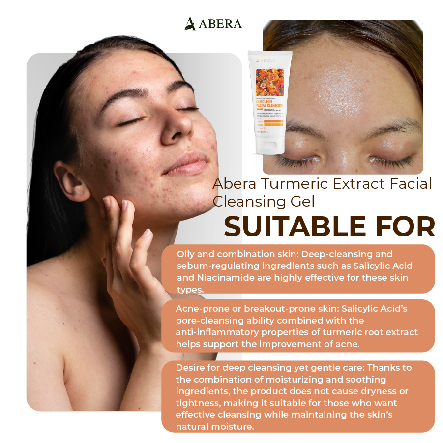 Abera Turmeric Face Wash Gel 100ml