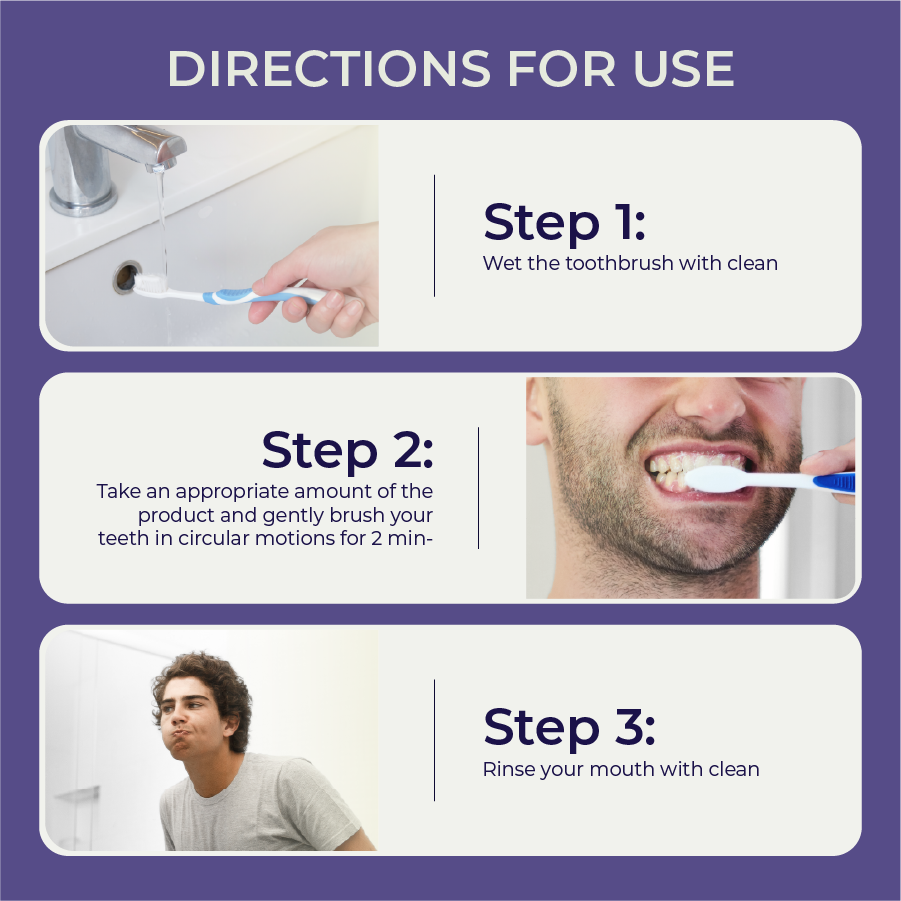 Abera Men Teeth Whitening Foam