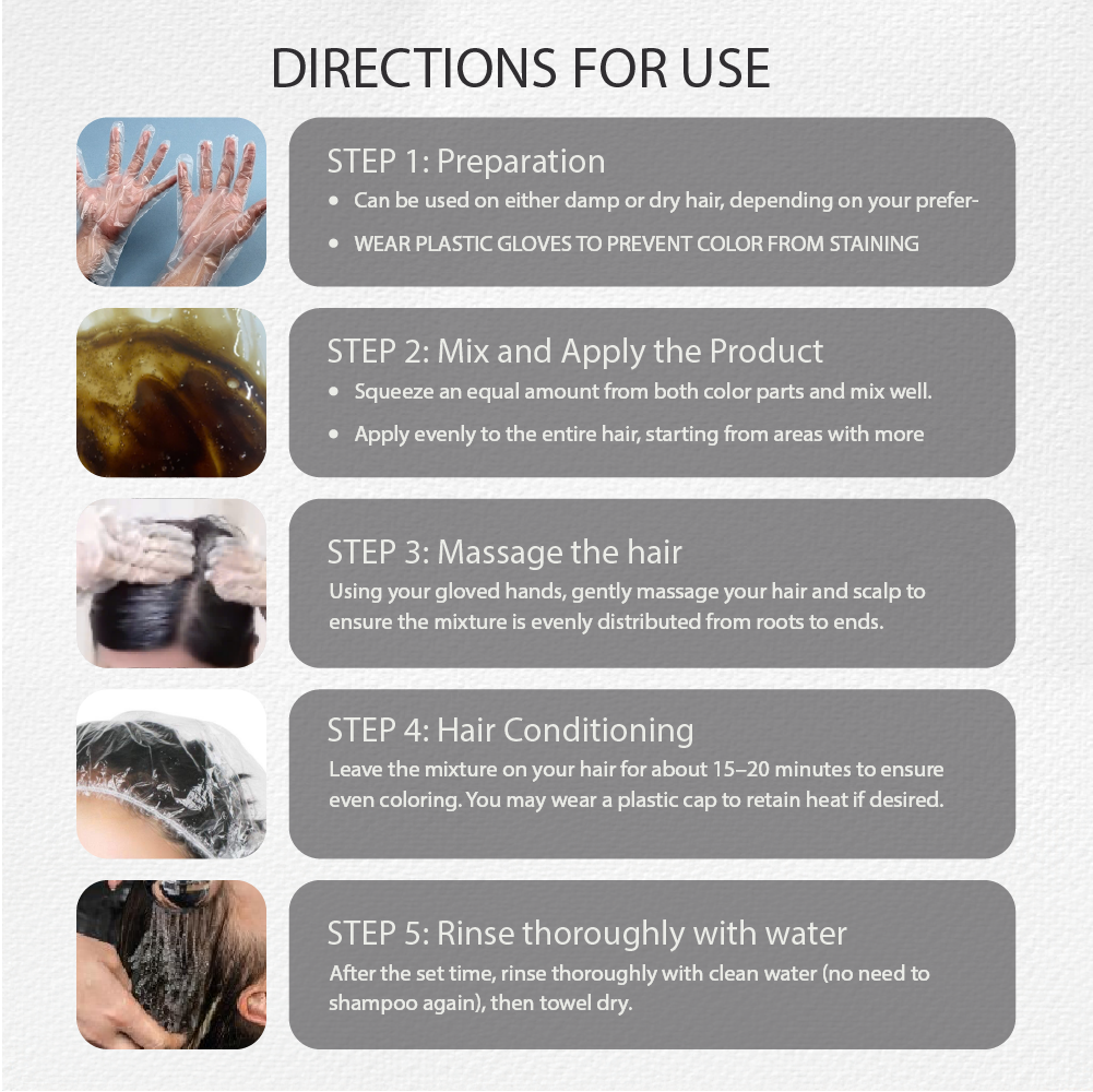 Abera Hair Darkening Shampoo 300ml