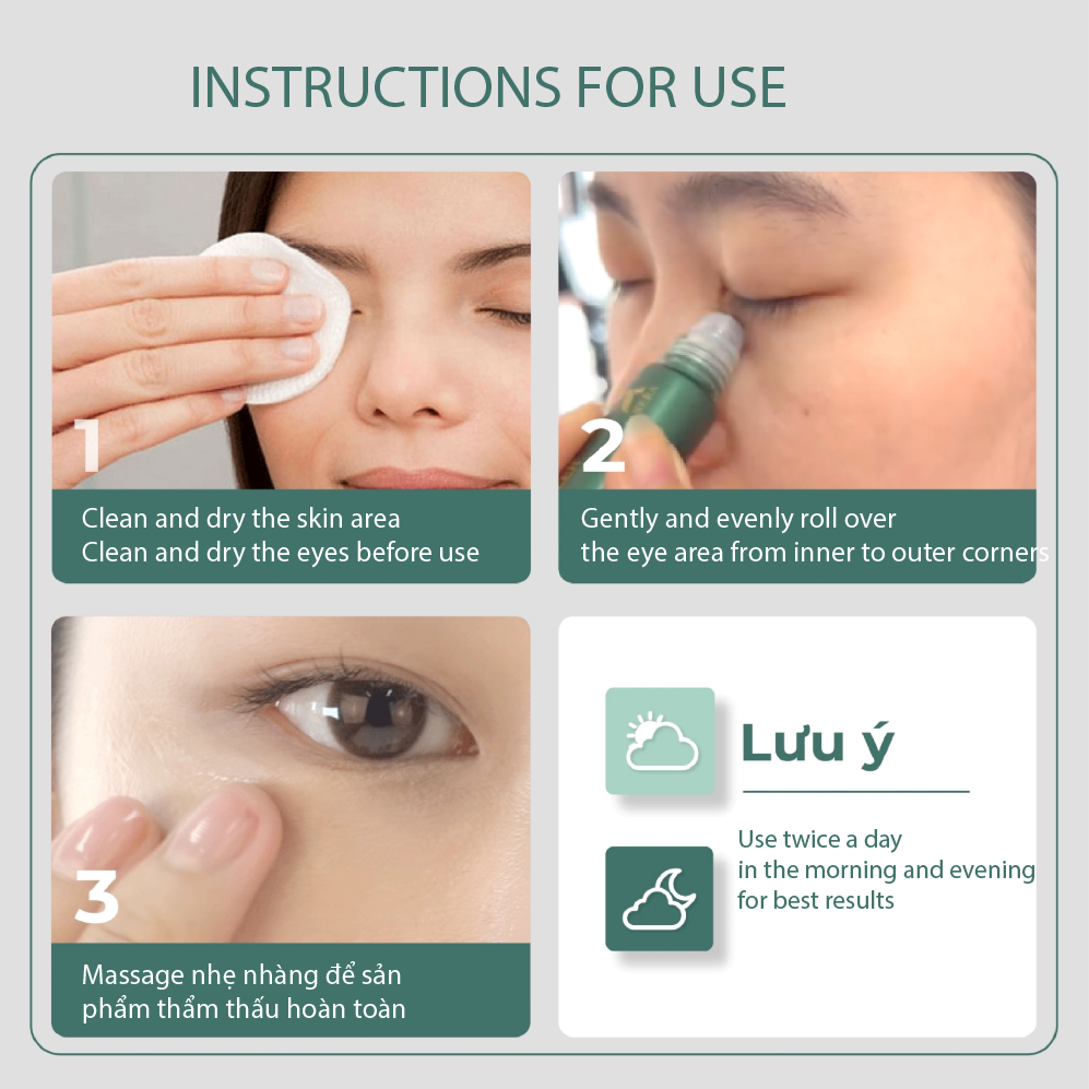 Abera Eye Roller Serum 10ml