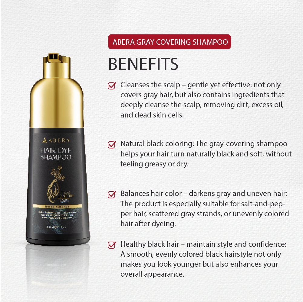 Abera Hair Darkening Shampoo 300ml